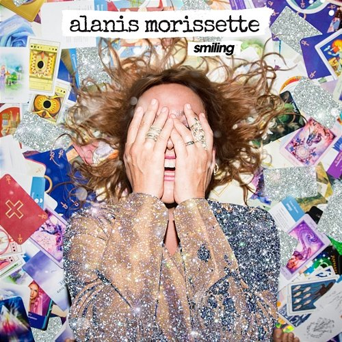 Smiling Alanis Morissette