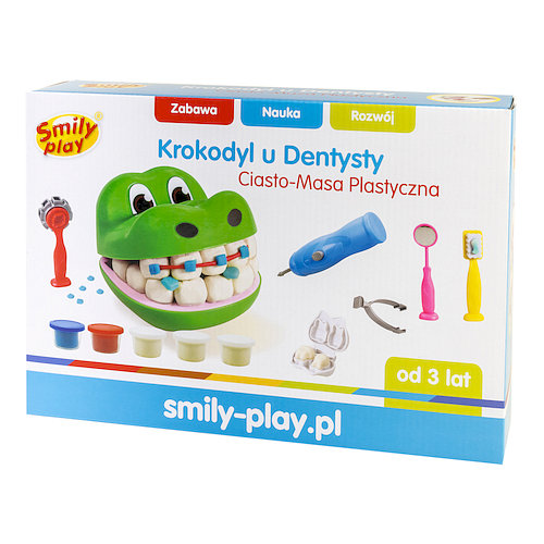 Smily Play, masa plastyczna Krokodyl u dentysty Smily Play