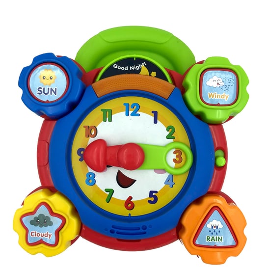 Smily Play, zabawka edukacyjna Mój pierwszy zegar Smily Play