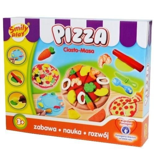 Smily Play, zestaw masa plastyczna Pizza Smily Play