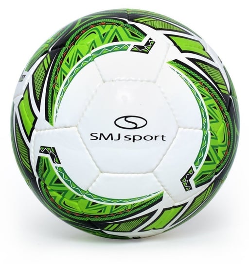 SMJ Sport, Piłka nożna, Light, biało-zielony, rozmiar 5 SMJ Sport