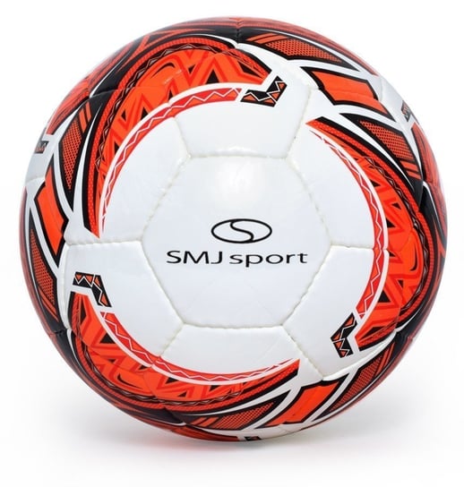SMJ Sport, Piłka nożna, S-Light, biało-czerwony, rozmiar 4 SMJ Sport