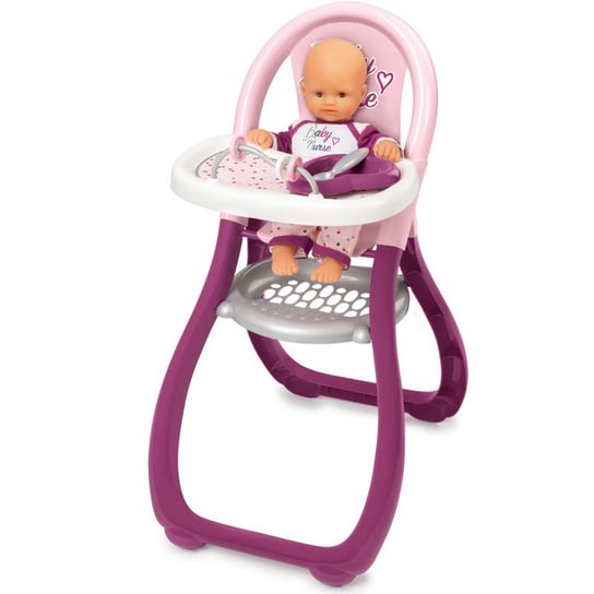 Smoby, krzesełko do karmienia dla lalek Baby Nurse Smoby
