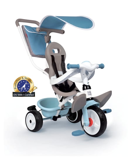 Smoby, rowerek Baby Driver Komfort, niebieski Smoby
