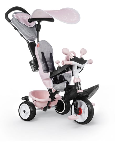 Smoby, rowerek Baby Driver Komfort, różowy Smoby