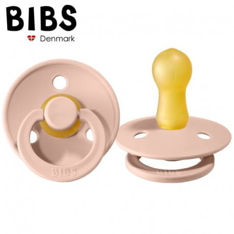 Smoczek Uspokajający kauczuk Hevea M 6+ - BIBS BLUSH Bibs