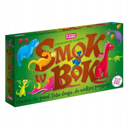 Smok w bok, Pink Frog, gra planszowa,PINK FROG PINK FROG