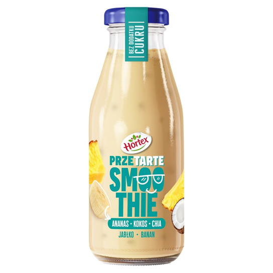 SMOOTHIE ANAN/CHIAHORTEX 250ML Hortex