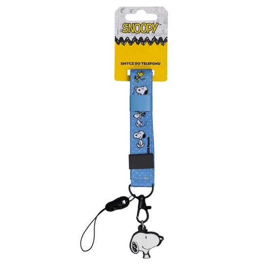 Smycz do telefonu, Snoopy, niebieski Empik