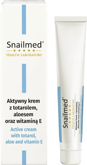 Snailmed Aktywny krem pod oczy totarol, aloes + witaminy 25ml snailmed