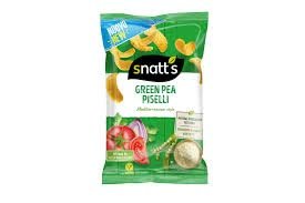 Snatt's Green Pea Piselli Mediterranean Style 85g - CHIPSY PISELLI Z ZIELONYM GROSZKIEM W STYLU ŚRÓDZIEMNOMORSKIM Inna marka