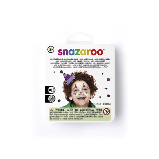 Snazaroo zestaw mini do malowania twarzy, Klaun Snazaroo