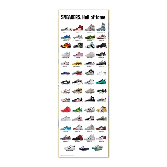 Sneakers Hall Of Fame - Plakat Grupo Erik