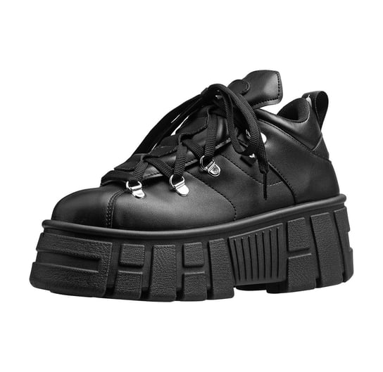 sneakersy ALTERCORE czarne (LOGAN VEGAN BLACK)-40 Killstar