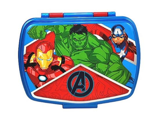Śniadaniówka Avengers Z Zaciskiem. Hulk, Iron Man Stor
