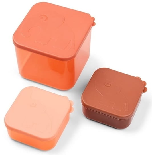 Śniadaniówka Lunchbox Pojemniki Dla Dzieci Papaya 3Szt. L Done By Deer Done by Deer