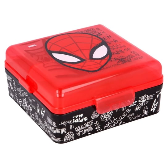 Śniadaniówka rozkładana pudełko Spiderman Storline