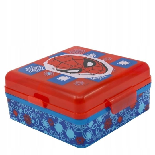 śniadaniówka trzykomorowa lunch box SPIDERMAN Stor