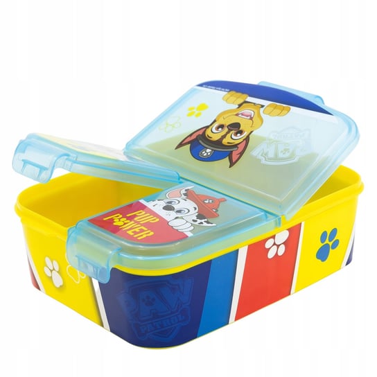 ŚNIADANIÓWKA trzykomorowa lunchbox PSI PATROL pudełko na kanapki Stor