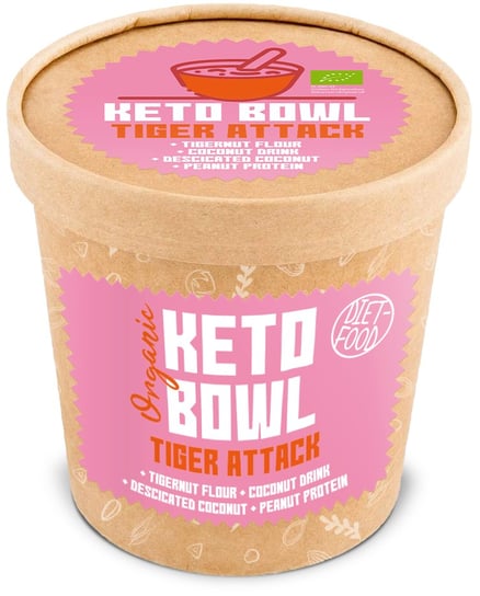 Śniadaniowy Keto Bowl Tiger Attack BIO 70g - Diet Food Diet-food
