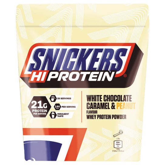 SNICKERS Hi Protein 455g White Chocolate Peanuts Carmel Mars