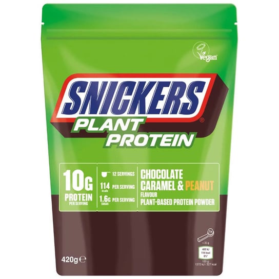 Snickers Plant Protein 420G Chocolate Caramel Peanut Mars