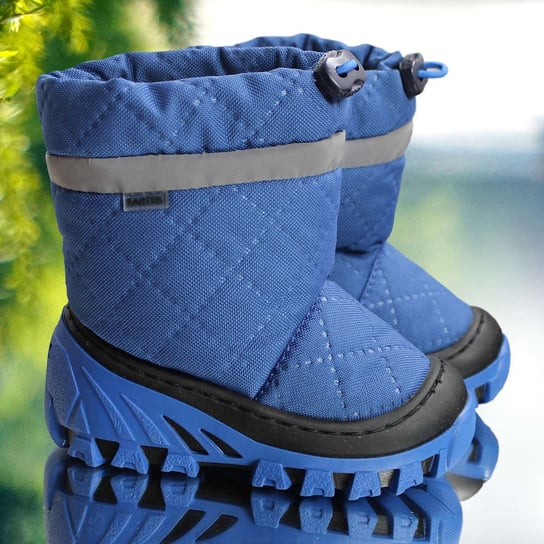 Śniegowce buty dziecięce zimowe ocieplane Bartek niebieskie 1486-39FW 20 Bartek
