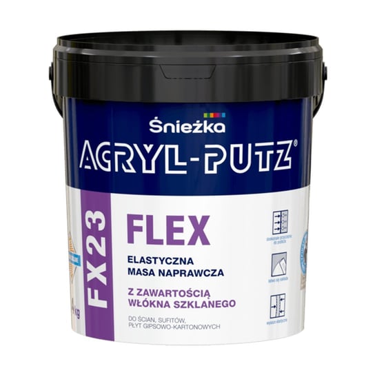 Śnieżka Acryl-Putz FX23 Flex Masa naprawcza 1,4 kg Śnieżka