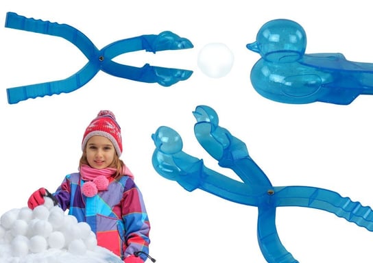 Śnieżkomat Do Śniegu Maszynka Do Robienia Śnieżek Kaczka Niebieska Inna marka