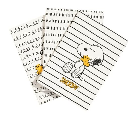 Snoopy Lazy Days - 3 zeszyty A5 Snoopy
