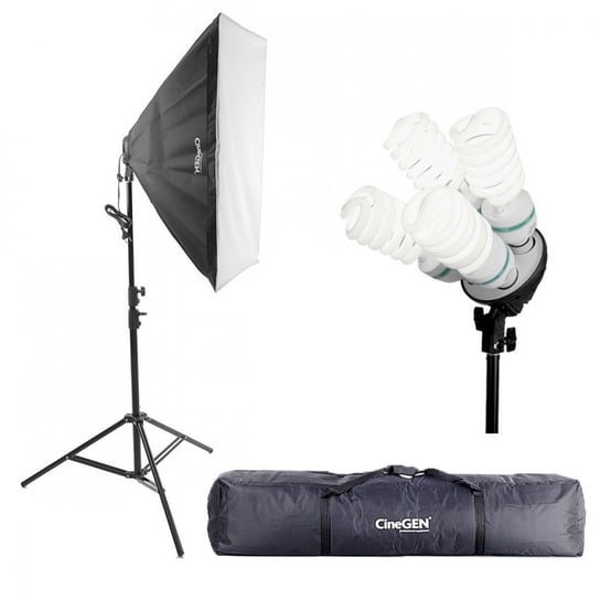 SnowStudio™ zestaw 50x70 4x85W statyw torba CineGEN