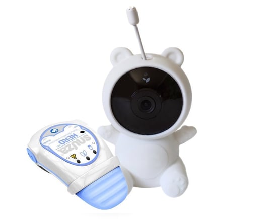 Snuza, Hero MD, Przenośny monitor oddechu dla niemowląt w zestawie z elektroniczna nianią NOOMI™ by Natulino Innovations Snuza