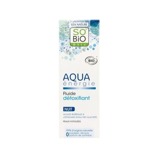 So Bio, fluid detoksykujący na noc Aqua Energie, 50 ml So Bio