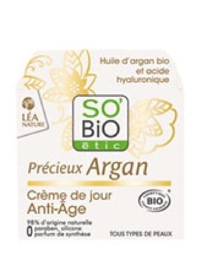 So Bio, przeciwzmarszczkowy żel z olejkiem arganowym na noc, 40 ml So Bio