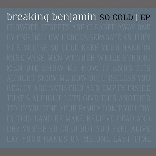 So Cold EP Breaking Benjamin