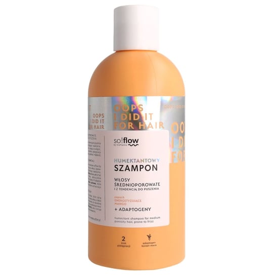 So!Flow, Humektantowy szampon do włosów średnioporowatych, 400ml So!Flow