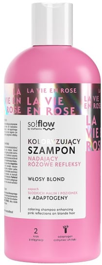 So!flow, Koloryzujący Szampon Nadający Różowe Refleksy Włosy Blond, 300ml So!Flow