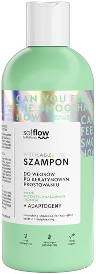So!flow, Szampon do włosów po keratynowym prostowaniu, 400ml Vis Plantis