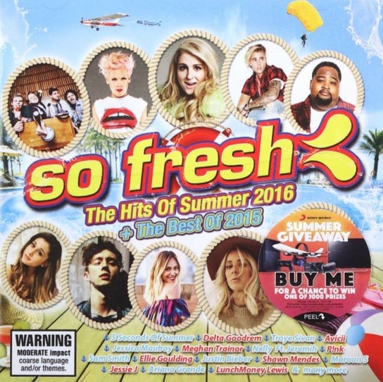 So Fresh - Hits of Summer 2016 + Best Of 2015 Various Artists