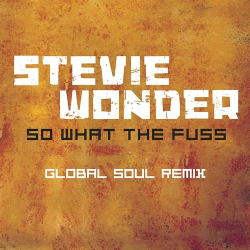 So What The Fuss-Global Soul Remix Stevie Wonder