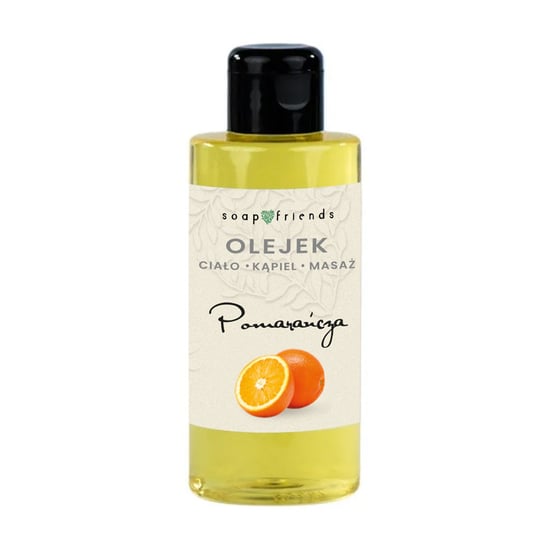 Soap&Friends, Olejek do ciała, masażu i kąpieli Pomarańcza 150 ml Soap&Friends