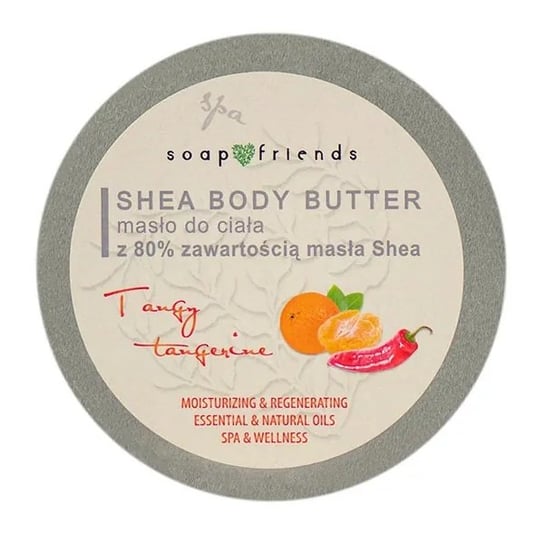 Soap&Friends, Shea Butter, 80% masło do ciała Tangy Tangerine, 200ml Soap&Friends