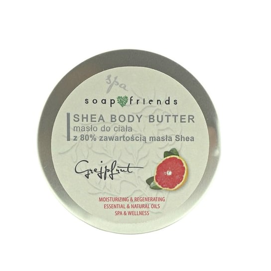 Soap&Friends, Shea Butter 80 ml% masło do ciała Grejpfrut, 50 ml Soap&Friends