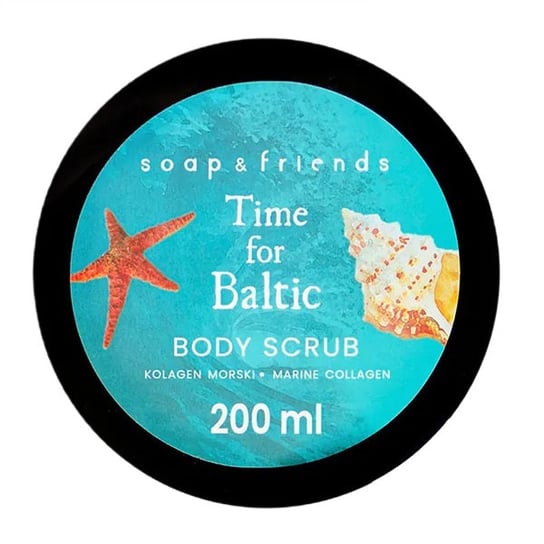 Soap&Friends, Time for Baltic peeling do ciała, 200ml Soap&Friends