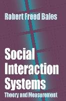 Social Interaction Systems Bales Robert F.