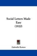 Social Letters Made Easy (1920) Rosiere Gabrielle