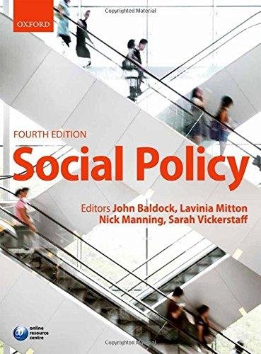 Social Policy Oxford University Press