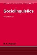 Sociolinguistics Hudson R. A.