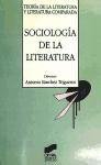 Sociología de la literatura Sanchez Trigueros Antonio