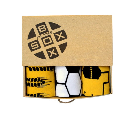 Socks in the Box, skarpety męskie, Box dla fana Piłka Nożna, rozmiar 43/46 Socks in the Box